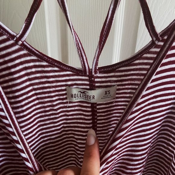Hollister Striped Tank Top - Extra Small - Picture 3 of 3